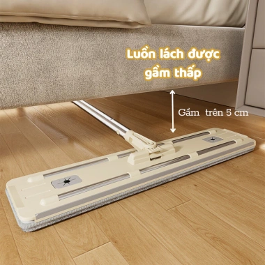 Bộ Chổi Lau Nhà Tự Vắt Thông Minh Uforu Xoay 360 Độ Cao Cấp + Bông Lau Hushop - Giá ưu đãi 459.000 VND 6