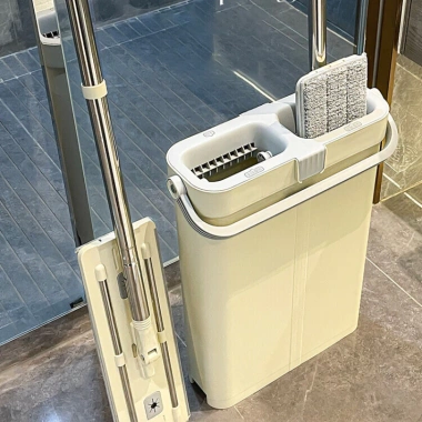 Bộ Chổi Lau Nhà Tự Vắt Thông Minh Uforu Xoay 360 Độ Cao Cấp + Bông Lau Hushop - Giá ưu đãi 459.000 VND 7