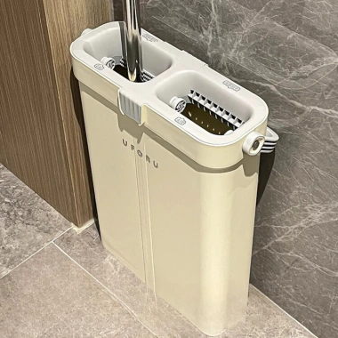 Bộ Chổi Lau Nhà Tự Vắt Thông Minh Uforu Xoay 360 Độ Cao Cấp + Bông Lau Hushop - Giá ưu đãi 459.000 VND 9