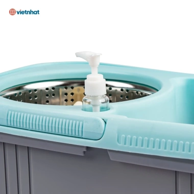 Bộ chổi lau nhà Việt Nhật th87 kèm thùng và bông lau, dễ di chuyển, giá 139.999đ 4 Bộ chổi lau nhà Việt Nhật th87 kèm thùng và bông lau, dễ di chuyển, giá 139.999đ 4