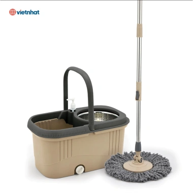 Bộ chổi lau nhà Việt Nhật th87 kèm thùng và bông lau, dễ di chuyển, giá 139.999đ 8 Bộ chổi lau nhà Việt Nhật th87 kèm thùng và bông lau, dễ di chuyển, giá 139.999đ 8