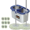 Bộ Chổi Lau Nhà Xoay 360 độ Cao Cấp 1 Chậu Giặt, 2 Cây Lau, 8 Bông Lau - Giá 163.963₫ 8