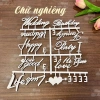 Bộ Chữ Gắn Bảng Nỉ Đa Màu Đồng, Hồng, Xanh - Chữ Nghiêng Đẹp Mắt, Giá 37.000đ 3