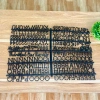 Bộ Chữ Gắn Bảng Nỉ Đa Màu Đồng, Hồng, Xanh - Chữ Nghiêng Đẹp Mắt, Giá 37.000đ 7