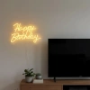 Bộ chữ LED Happy Birthday My Home DN265 - Ánh sáng vàng USB, giá ưu đãi 365k 9