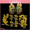 Bộ Chữ Xốp Kim Tuyến Long Phụng Sum Vầy Dán Dưa và Bưởi - Rồng Phượng Chưng Tết 35k 4