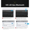 Bộ chuột bàn phím Bluetooth không dây 10 inch cho iPad Android iOS – Đầy màu sắc, giá 78.000₫ 8