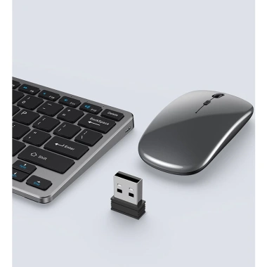 Bộ chuột và bàn phím đa kết nối Bluetooth + 2.4G, sạc, tương thích PC, điện thoại, laptop - Giá 340.000 VND 3 Bộ chuột và bàn phím đa kết nối Bluetooth + 2.4G, sạc, tương thích PC, điện thoại, laptop - Giá 340.000 VND 3