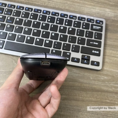 Bộ chuột và bàn phím đa kết nối Bluetooth + 2.4G, sạc, tương thích PC, điện thoại, laptop - Giá 340.000 VND