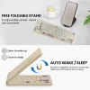 Bộ chuột‑bàn phím gập không dây Bluetooth, sạc lại, hỗ trợ Win7/8/10 iOS Android Mac - Di động dễ thương 3