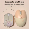 Bộ chuột‑bàn phím gập không dây Bluetooth, sạc lại, hỗ trợ Win7/8/10 iOS Android Mac - Di động dễ thương 5