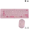 Bộ chuột‑bàn phím gập không dây Bluetooth, sạc lại, hỗ trợ Win7/8/10 iOS Android Mac - Di động dễ thương 10