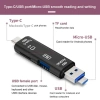 Bộ chuyển đổi 5 trong 1 USB 3.0 Loại C, USB, Micro USB + đầu đọc thẻ TF/SD OTG - Giá ưu đãi 150k 2