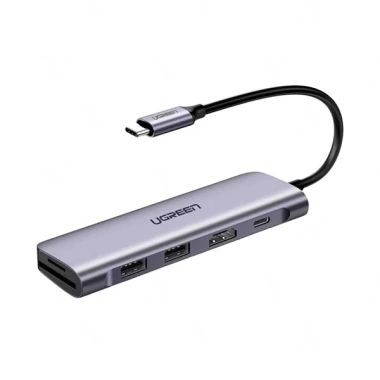 Bộ chuyển đổi 6 in 1 USB-C Ugreen: 2 USB 3.0 + HDMI + SD/TF, chỉ 362.000₫ 2 Bộ chuyển đổi 6 in 1 USB-C Ugreen: 2 USB 3.0 + HDMI + SD/TF, chỉ 362.000₫ 2