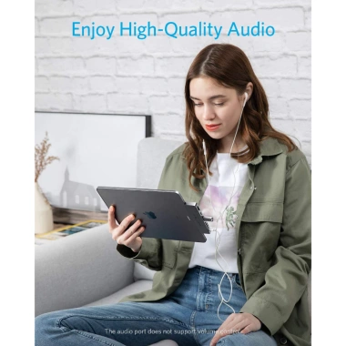 Bộ chuyển đổi Anker PowerExpand 6-in-1 USB-C PD Hub A8.362 – Giá 950k, hỗ trợ 4K HDMI, 2 USB 3.0, SD