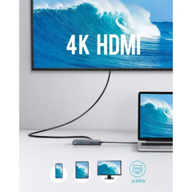 Bộ chuyển đổi Anker PowerExpand+ 7-in-1 USB-C PD Ethernet Hub A8.352 - Giá 950.000₫ 4