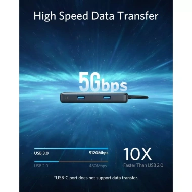 Bộ chuyển đổi Anker PowerExpand+ 7-in-1 USB-C PD Ethernet Hub A8.352 - Giá 950.000₫ 6
