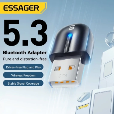 Bộ chuyển đổi Bluetooth 5.3 ESSAGER B cho Windows 8.1/10/11 - Giá chỉ 93.170đ 2 Bộ chuyển đổi Bluetooth 5.3 ESSAGER B cho Windows 8.1/10/11 - Giá chỉ 93.170đ 2