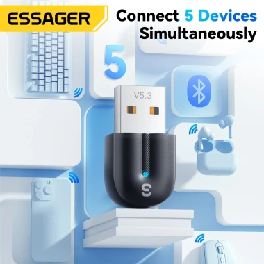 Bộ chuyển đổi Bluetooth 5.3 ESSAGER B cho Windows 8.1/10/11 - Giá chỉ 93.170đ