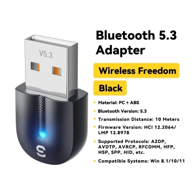 Bộ chuyển đổi Bluetooth 5.3 ESSAGER B cho Windows 8.1/10/11 - Giá chỉ 93.170đ