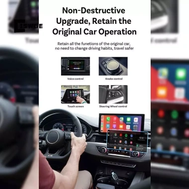 Bộ chuyển đổi CarPlay Android không dây 2in1 AI Plug & Play - Tương thích 99% ô tô, tự động kết nối, giá chỉ 285.900₫ 8 Bộ chuyển đổi CarPlay Android không dây 2in1 AI Plug & Play - Tương thích 99% ô tô, tự động kết nối, giá chỉ 285.900₫ 8