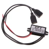 Bộ chuyển đổi DC 12V sang 5V 3A 2 Cổng USB sạc nhanh, giá chỉ 116.270 VND