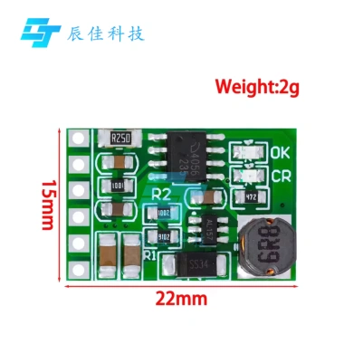 Bộ chuyển đổi DC‑DC 3.7‑4.2V lên 5‑12V, 10‑50 chiếc, tăng cường năng lượng mặt trời di động, giá chỉ 253.956₫ 2 Bộ chuyển đổi DC‑DC 3.7‑4.2V lên 5‑12V, 10‑50 chiếc, tăng cường năng lượng mặt trời di động, giá chỉ 253.956₫ 2