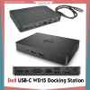 Bộ chuyển đổi Dell WD15 USB-C Docking Station, hỗ trợ 3 màn hình ngoài cho laptop - 990.000₫