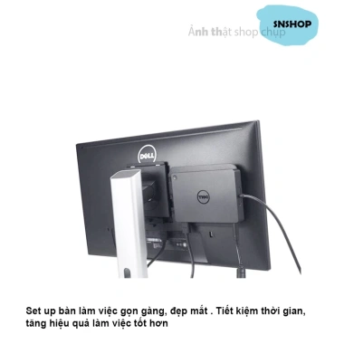 Bộ chuyển đổi Dell WD15 USB-C Docking Station, hỗ trợ 3 màn hình ngoài cho laptop - 990.000₫