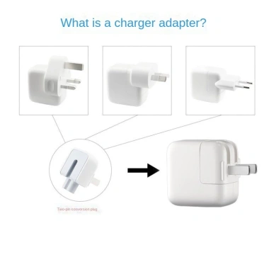 Bộ chuyển đổi EU UK AU US cho iPad, MacBook, iPhone - Đầu vịt, 50.672₫