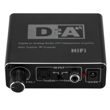 Bộ chuyển đổi HIFI DAC kỹ thuật số sang Analog RCA 3.5mm AUX, Khuếch đại Toslink, Đầu ra đồng trục quang – Giá 234.300₫