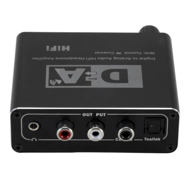 Bộ chuyển đổi HIFI DAC kỹ thuật số sang Analog RCA 3.5mm AUX, Khuếch đại Toslink, Đầu ra đồng trục quang – Giá 234.300₫