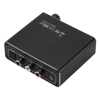 Bộ chuyển đổi HIFI DAC kỹ thuật số sang Analog RCA 3.5mm AUX, Khuếch đại Toslink, Đầu ra đồng trục quang – Giá 234.300₫