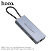 Bộ chuyển đổi Hoco HB52 8in1 Type-C sang HDMI, LAN, PD, USB, TF/SD - Giá 440.000₫ 7