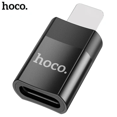 Bộ chuyển đổi Hoco UA17 LN sang Type C USB2.0, sạc 2A, truyền dữ liệu nhanh, giá 39.000đ