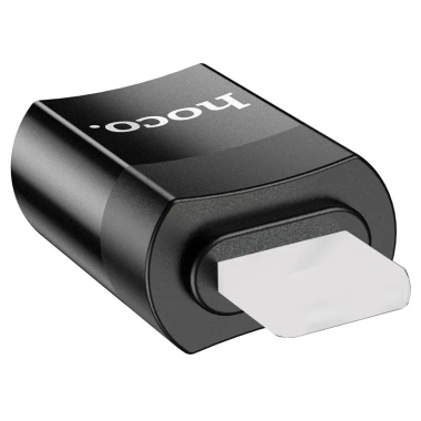 Bộ chuyển đổi Hoco UA17 LN sang Type C USB2.0, sạc 2A, truyền dữ liệu nhanh, giá 39.000đ