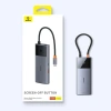 Bộ chuyển đổi HUB 6 in 1 Baseus Type C HDMI 4K 60Hz + USB-C 10Gbps, 2 USB-A 10Gbps, RJ45, PD - Giá 899.000 VND 9