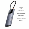 Bộ chuyển đổi HUB 6 in 1 Baseus Type C HDMI 4K 60Hz + USB-C 10Gbps, 2 USB-A 10Gbps, RJ45, PD - Giá 899.000 VND 10