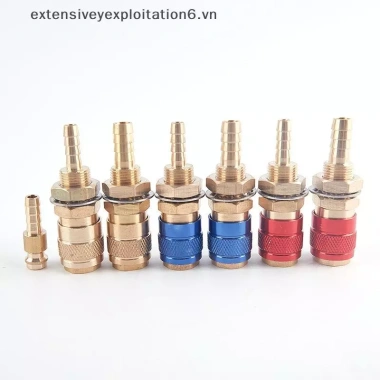 Bộ chuyển đổi khí làm mát bằng nước - Đầu nối Qui cho phích cắm đèn pin hàn TIG/MIG M6 M8, giảm giá 46.860₫ 3 Bộ chuyển đổi khí làm mát bằng nước - Đầu nối Qui cho phích cắm đèn pin hàn TIG/MIG M6 M8, giảm giá 46.860₫ 3
