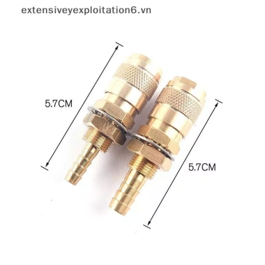Bộ chuyển đổi khí làm mát bằng nước - Đầu nối Qui cho phích cắm đèn pin hàn TIG/MIG M6 M8, giảm giá 46.860₫ 6 Bộ chuyển đổi khí làm mát bằng nước - Đầu nối Qui cho phích cắm đèn pin hàn TIG/MIG M6 M8, giảm giá 46.860₫ 6