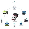Bộ chuyển đổi không dây USB R36S/R36H, nhỏ gọn 1,5cm, ABS bền, điều khiển sẵn 9