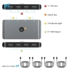 Bộ chuyển đổi KVM USB 2.0 Tishita 4 máy tính - chia sẻ 4 USB, Linux, giá 606.100đ 2