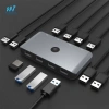 Bộ chuyển đổi KVM USB 2.0 Tishita 4 máy tính - chia sẻ 4 USB, Linux, giá 606.100đ 5