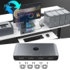 Bộ chuyển đổi KVM USB 2.0 Tishita 4 máy tính - chia sẻ 4 USB, Linux, giá 606.100đ 9