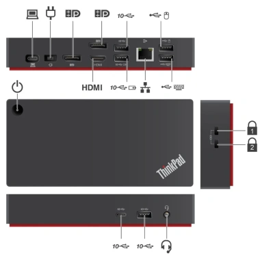 Bộ chuyển đổi Lenovo ThinkPad Universal USB‑C Dock 40A9/40AY/40AS – USB‑C 3.1, tốc độ cao, giá ưu đãi 1.15 triệu 2 Bộ chuyển đổi Lenovo ThinkPad Universal USB‑C Dock 40A9/40AY/40AS – USB‑C 3.1, tốc độ cao, giá ưu đãi 1.15 triệu 2