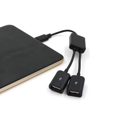 Bộ chuyển đổi micro USB và Type C sang 2 cổng OTG - Chất lượng, giá ưu đãi 62.810 VND 9 Bộ chuyển đổi micro USB và Type C sang 2 cổng OTG - Chất lượng, giá ưu đãi 62.810 VND 9