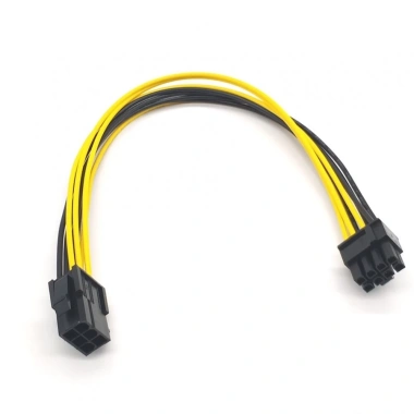 Bộ chuyển đổi nguồn 6 chân sang 8 chân cho Card Video - Cáp nguồn, giảm giá 34.100 VND 2 Bộ chuyển đổi nguồn 6 chân sang 8 chân cho Card Video - Cáp nguồn, giảm giá 34.100 VND 2