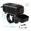 Bộ chuyển đổi nguồn sạc USB kép Auleset Motorcycle QC3.0 sạc nhanh có vôn kế - 379.915₫ 8