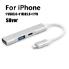 Bộ chuyển đổi NiSTAR Lightning‑C sang USB 3.0/2.0 HUB 4 trong1, sạc nhanh, hỗ trợ iPhone 15‑12, HUAWEI Mate 60/50 – 96.800₫ 9