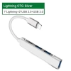 Bộ chuyển đổi NiSTAR Lightning‑C sang USB 3.0/2.0 HUB 4 trong1, sạc nhanh, hỗ trợ iPhone 15‑12, HUAWEI Mate 60/50 – 96.800₫ 10